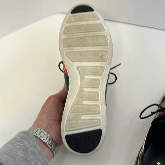 Cole Haan Original Grand w/ Tip Floral Print Lace-Up Oxford Shoes Women’s size 7 - Picture 11 of 16